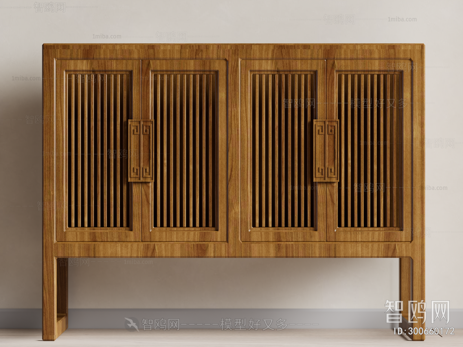 New Chinese Style Side Cabinet