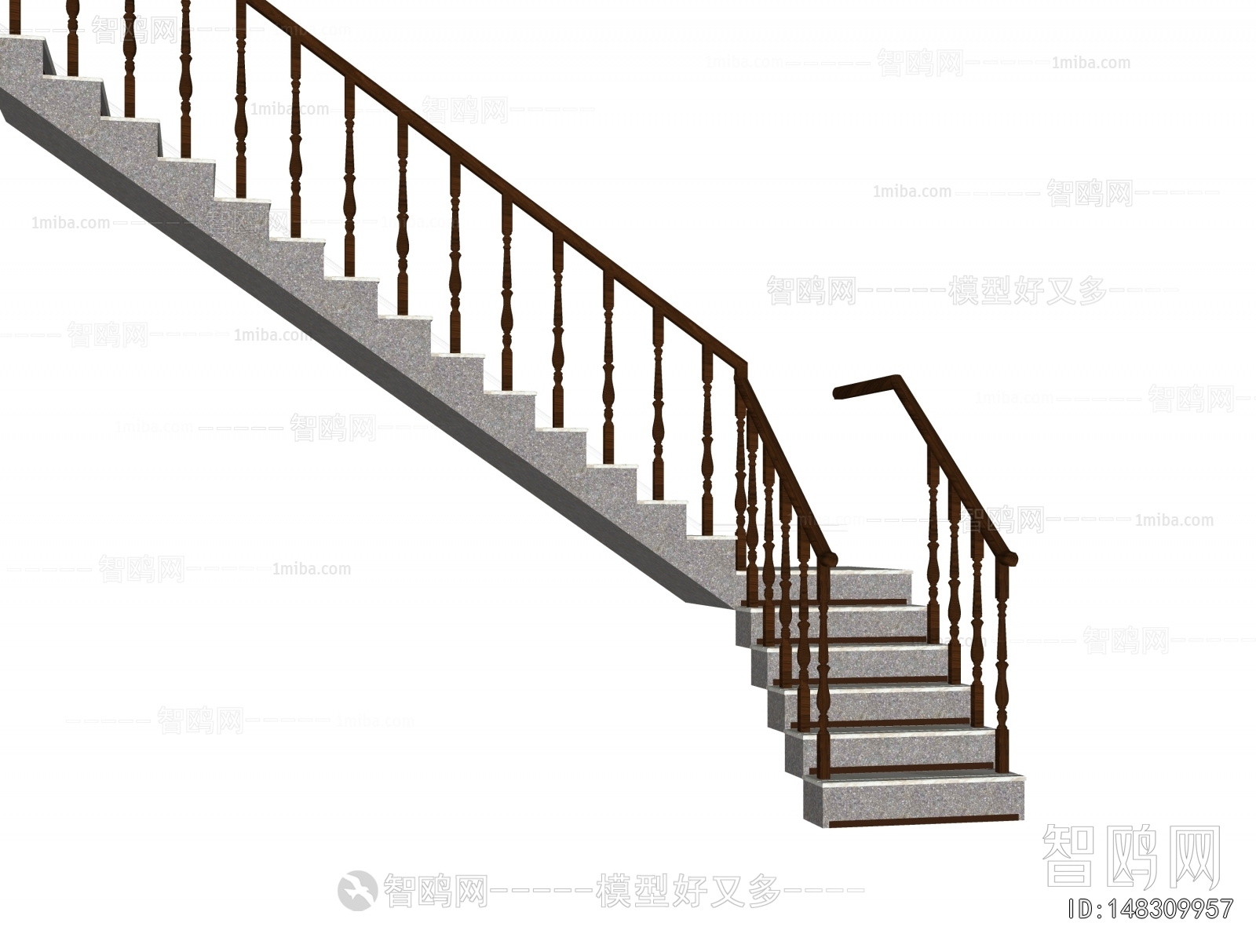 New Chinese Style Staircase