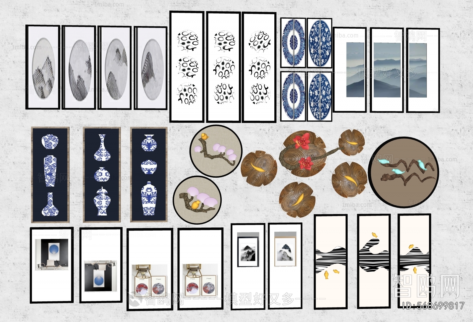 New Chinese Style Painting