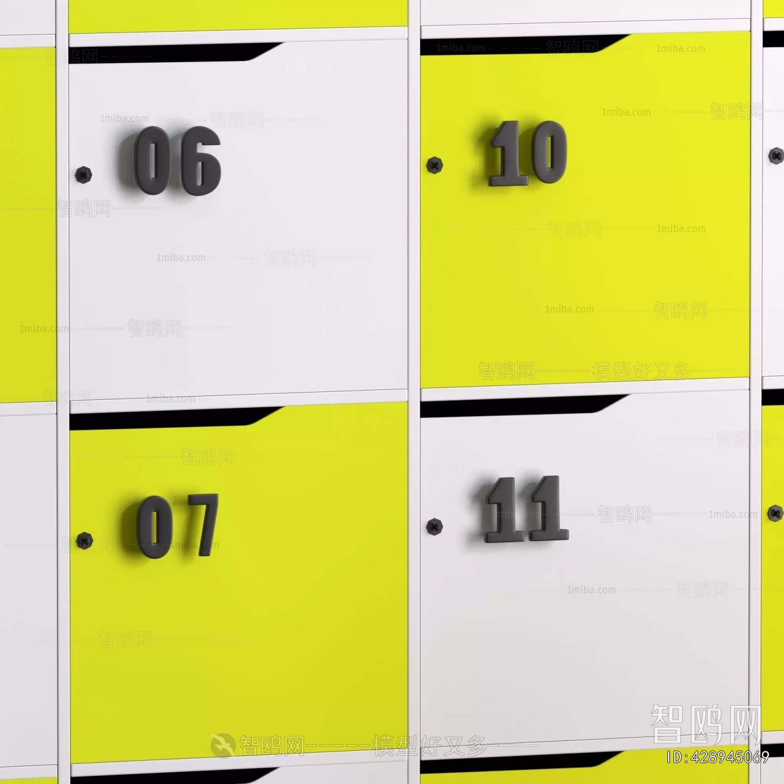 Modern Public Cabinet/lock Cabinet