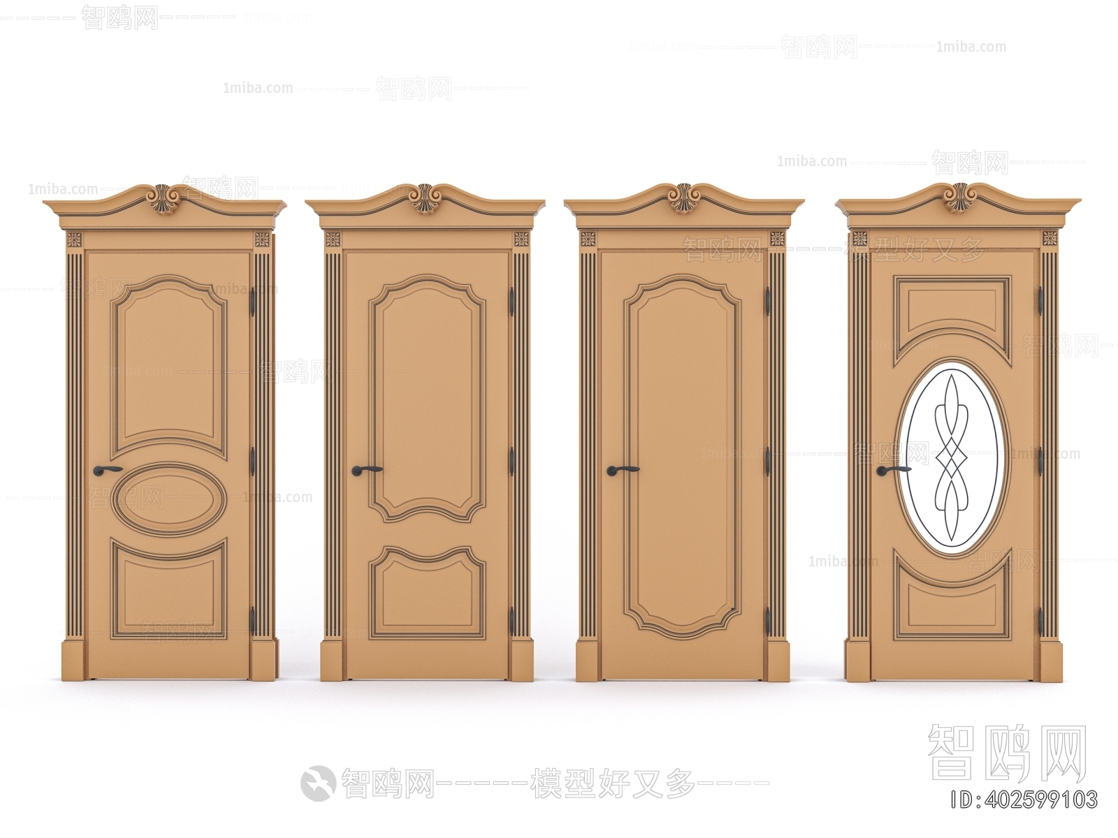 European Style Single Door