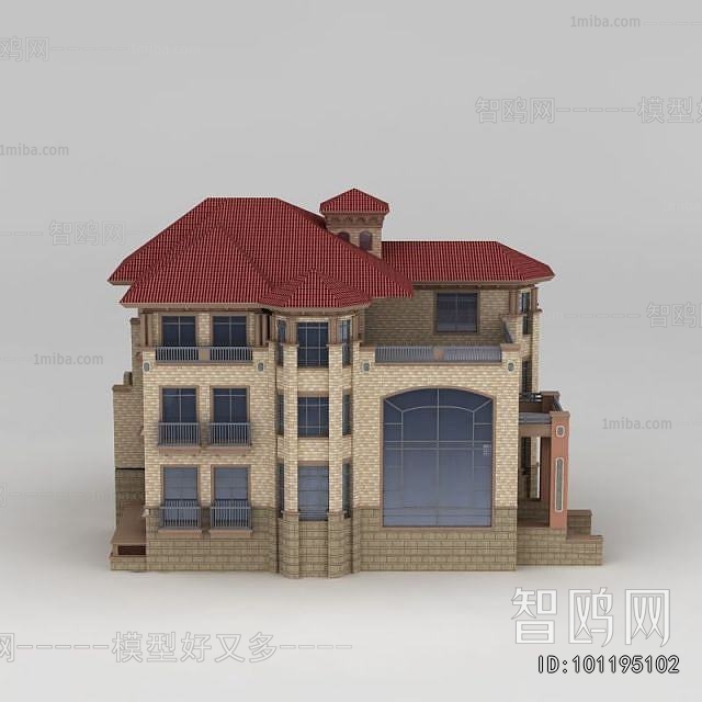 Simple European Style Detached Villa