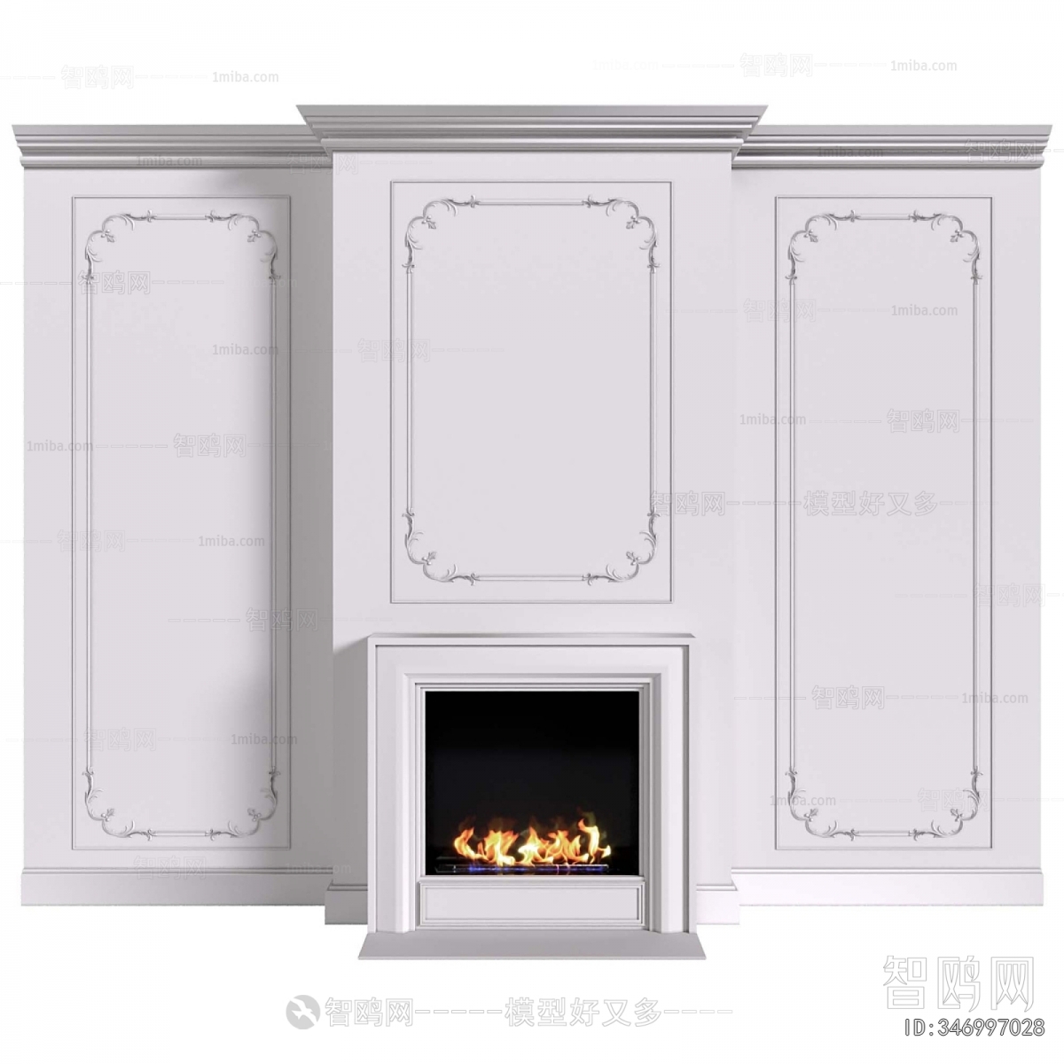 European Style Fireplace