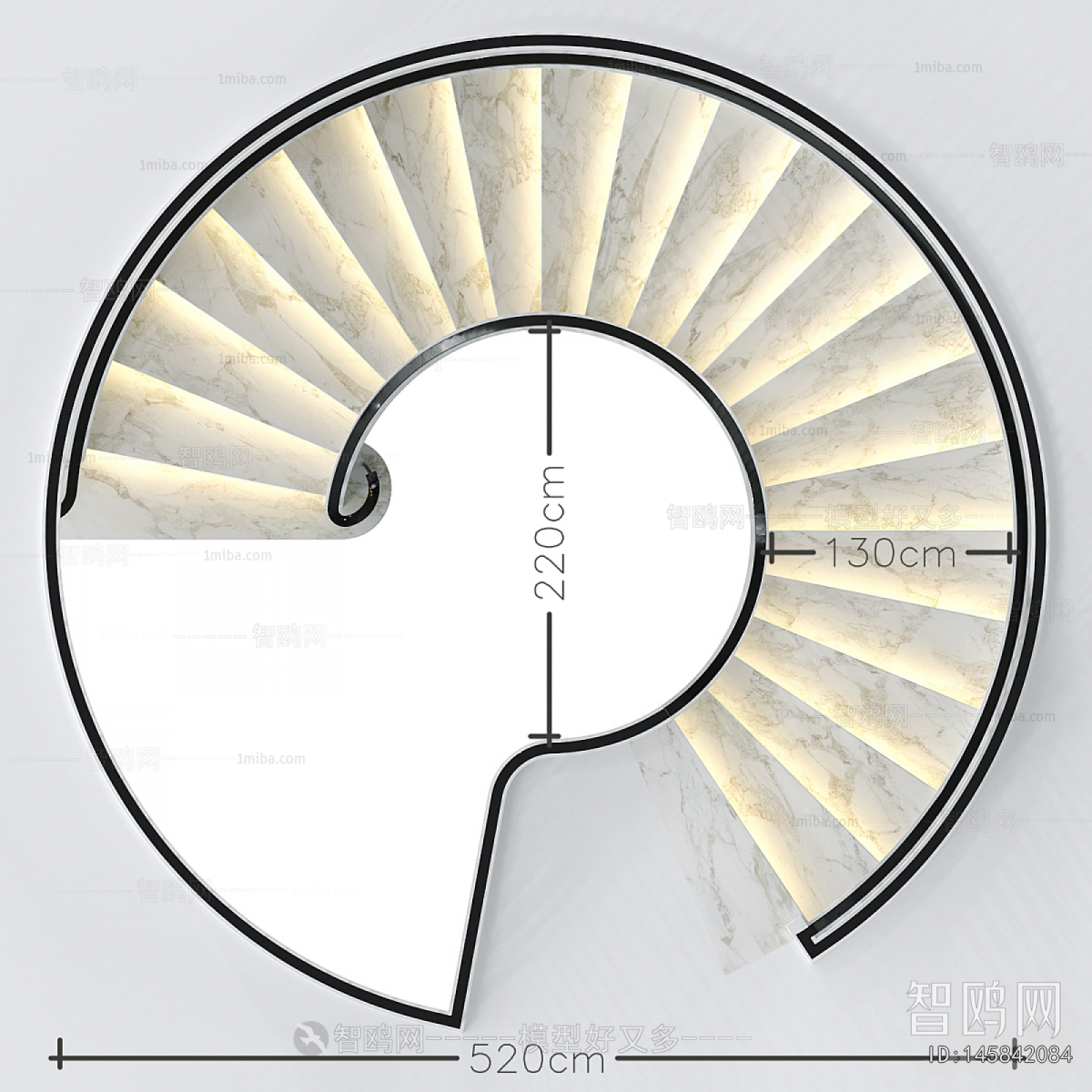 Modern Rotating Staircase