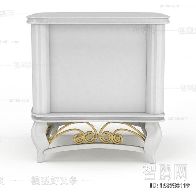 European Style Bedside Cupboard