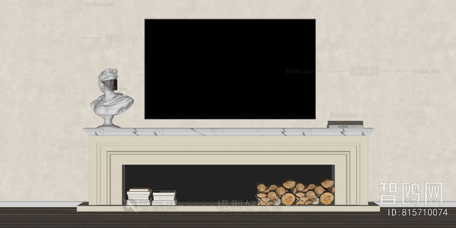 European Style Fireplace