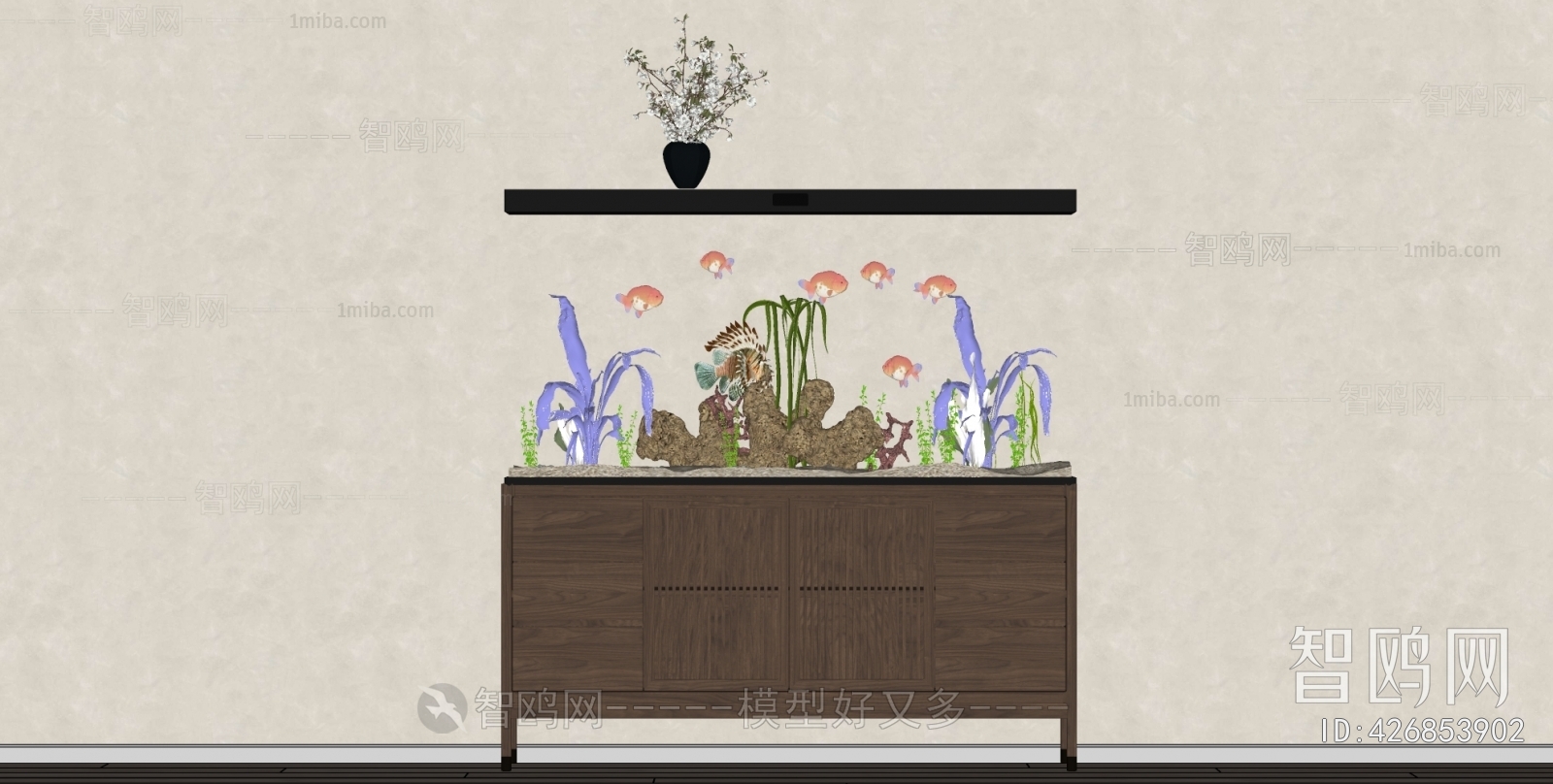 New Chinese Style Fish Tank