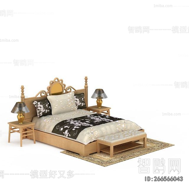 European Style Double Bed
