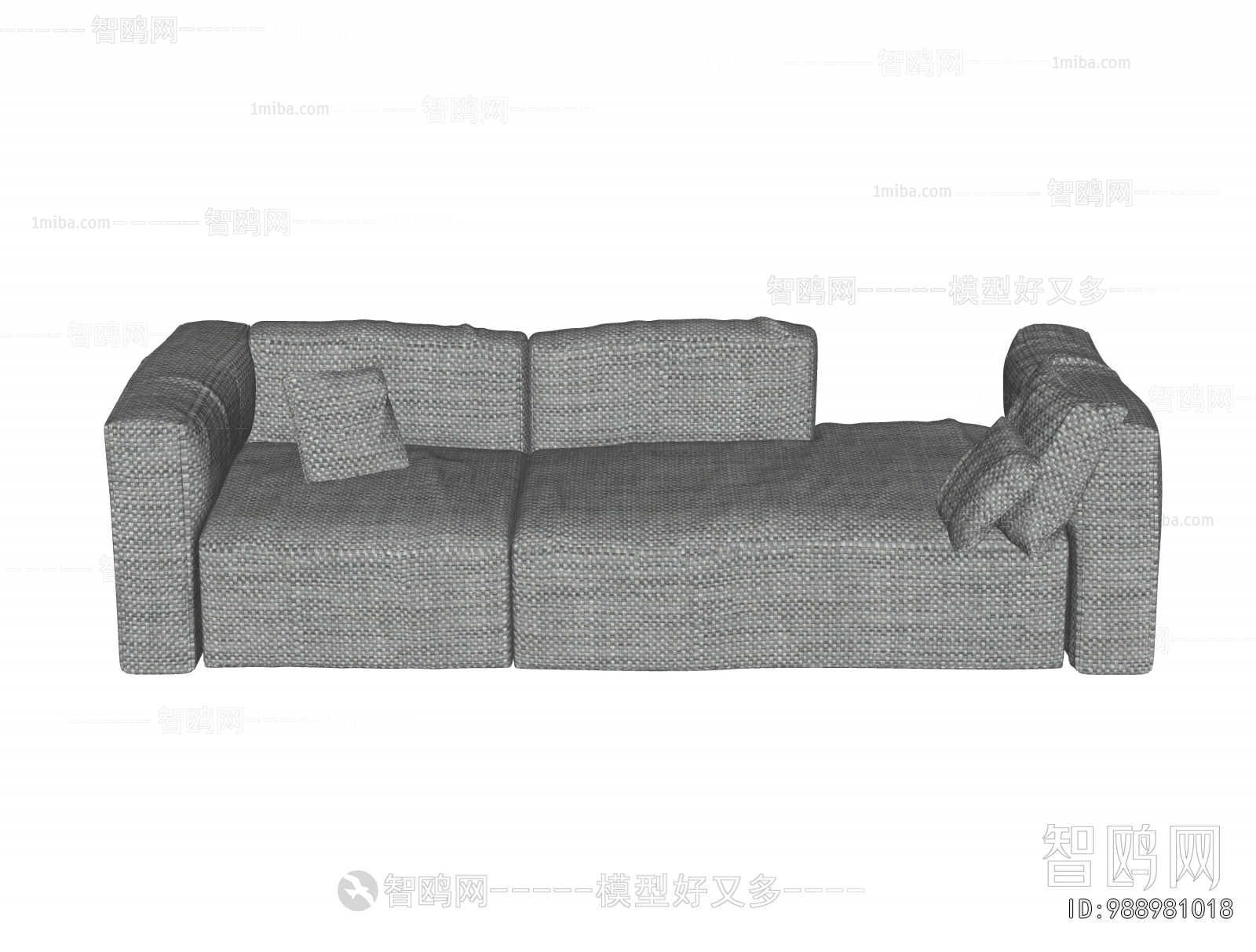 Modern Three-seat Sofa
