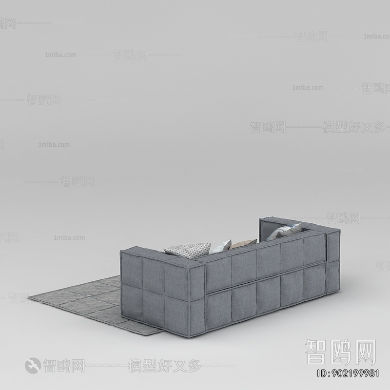 Modern Three-seat Sofa