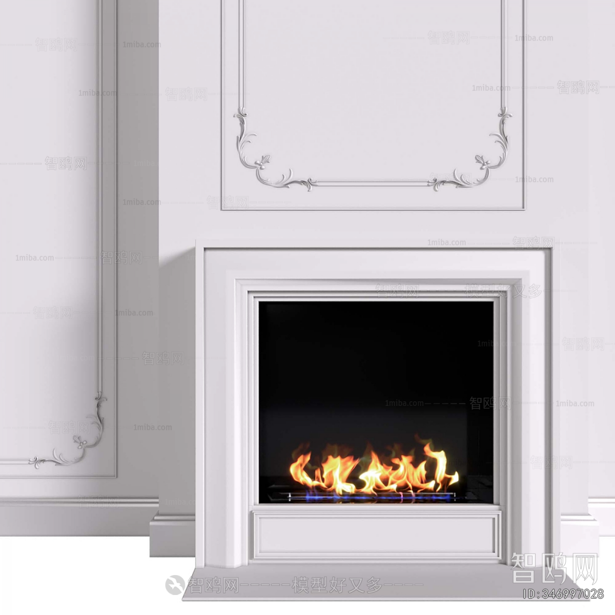 European Style Fireplace