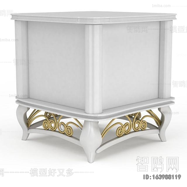 European Style Bedside Cupboard