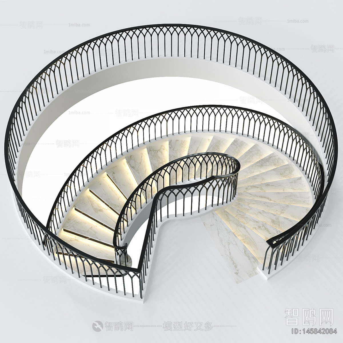 Modern Rotating Staircase
