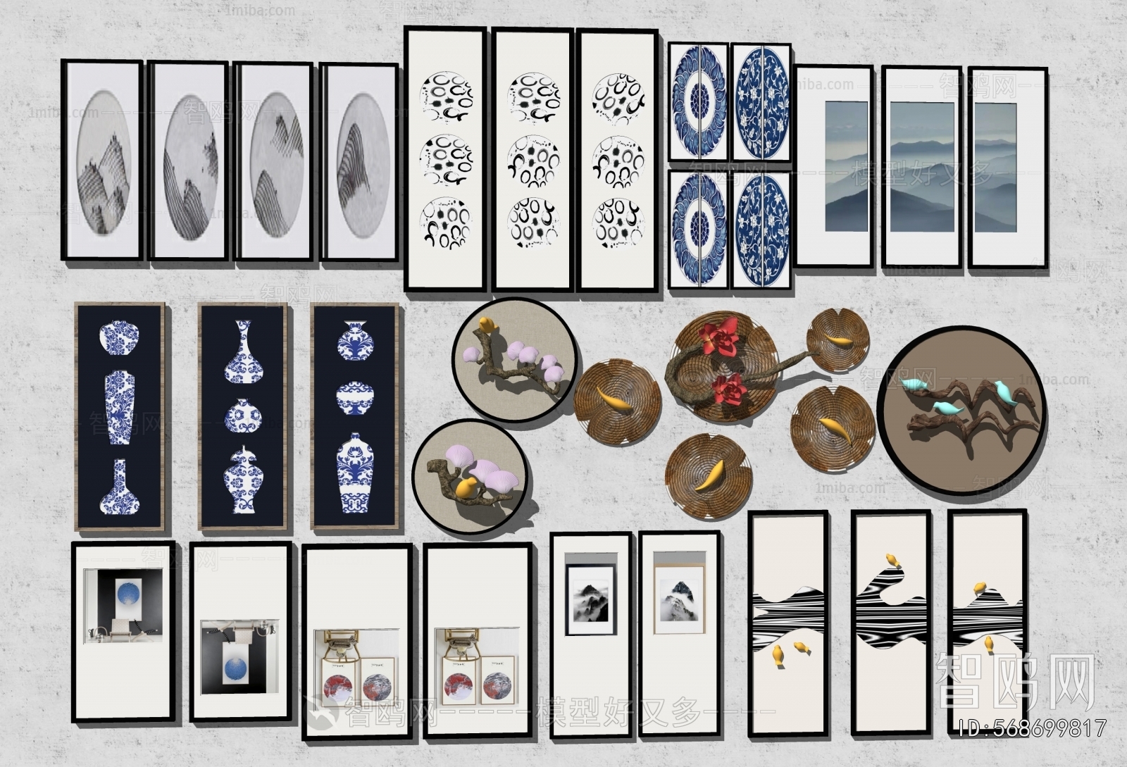 New Chinese Style Painting