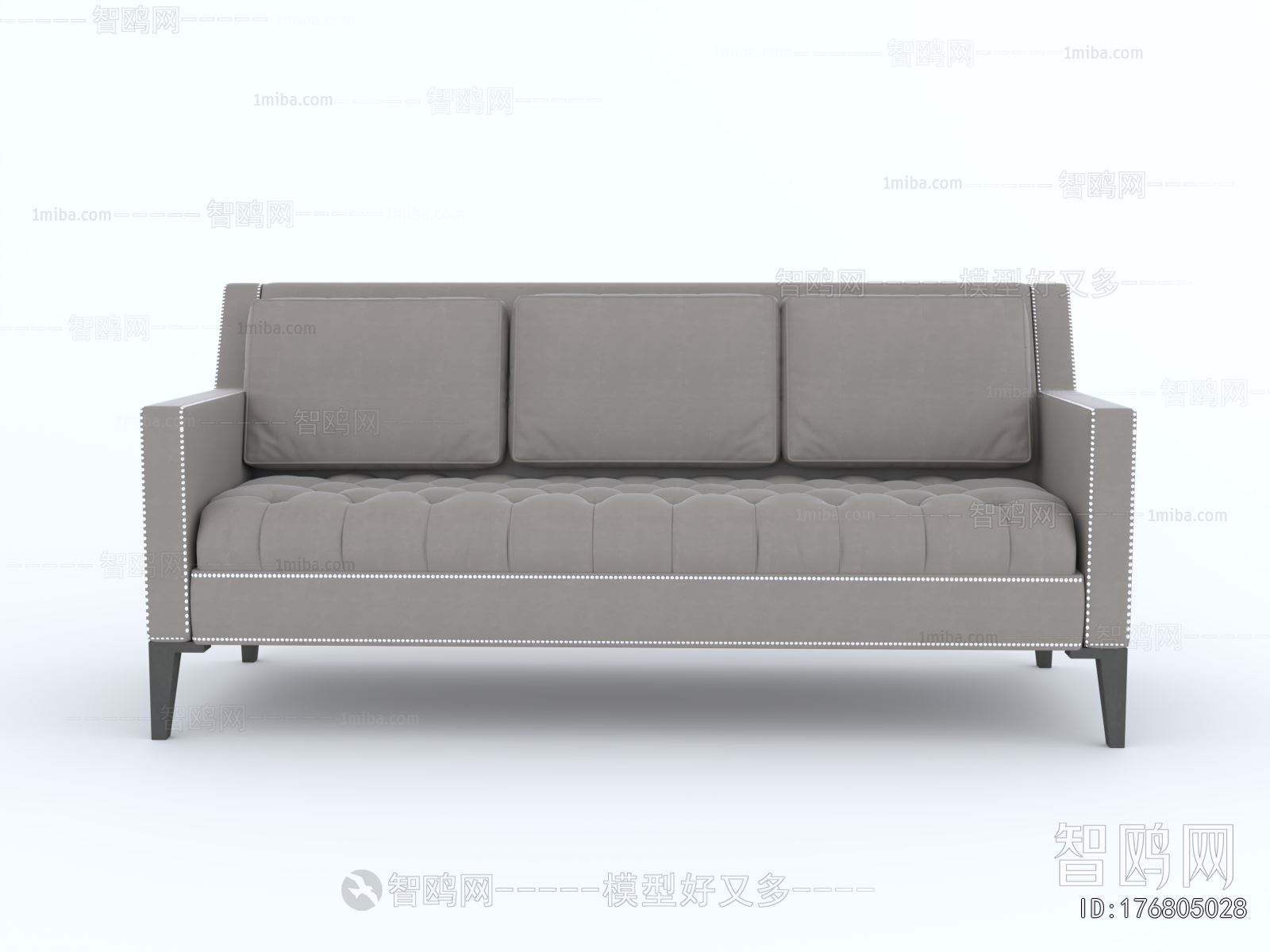 Modern Three-seat Sofa