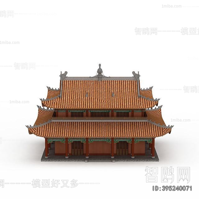 New Chinese Style Religious Architecture