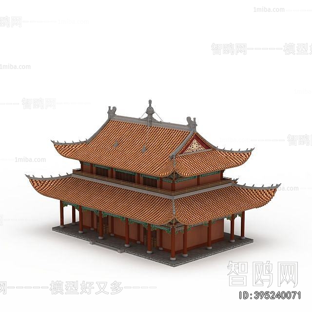 New Chinese Style Religious Architecture