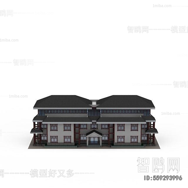 New Chinese Style Public Building