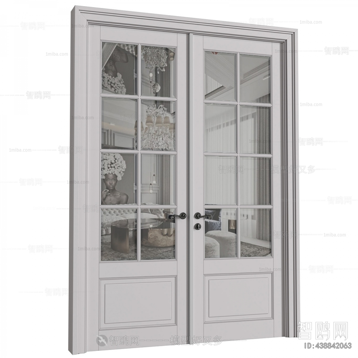 American Style Double Door