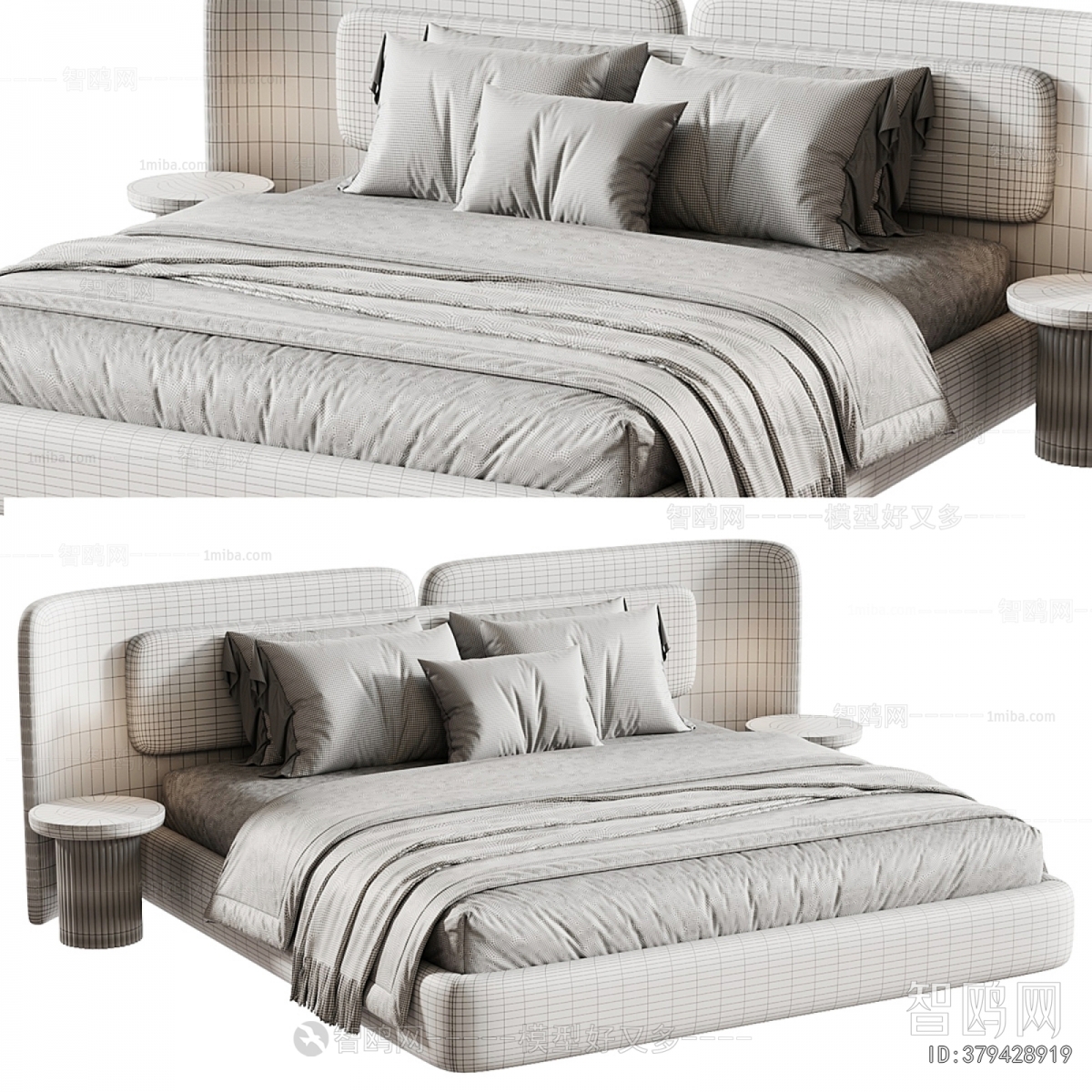 Modern Double Bed