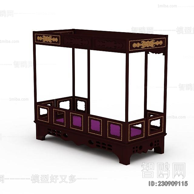 New Chinese Style Arhat Bed