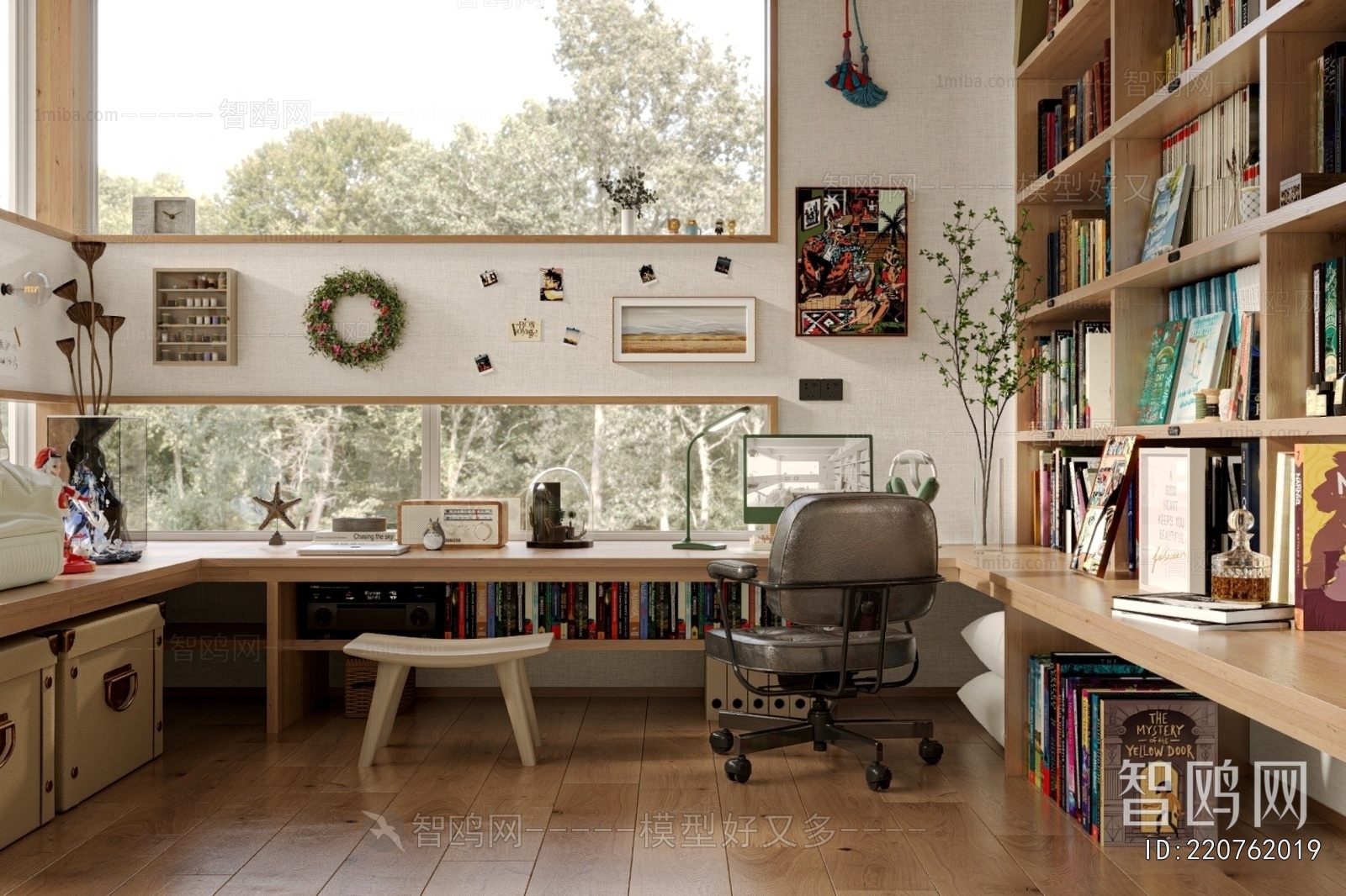 Modern Computer Desk And Chair