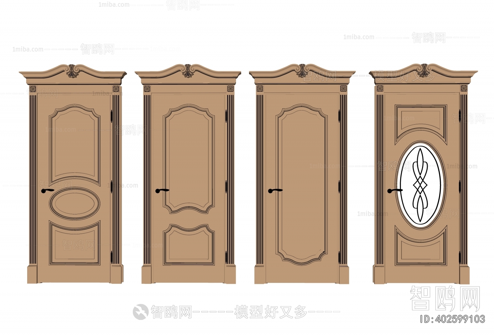 European Style Single Door