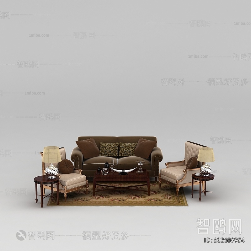 European Style Sofa Combination