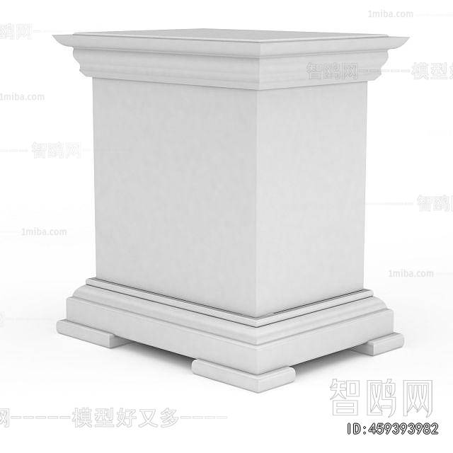 European Style Bedside Cupboard