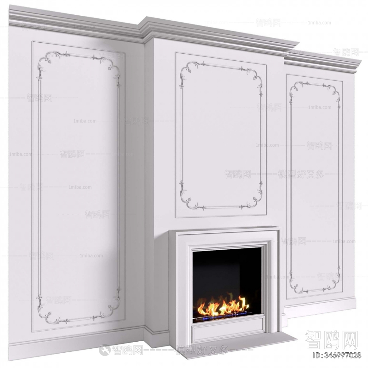 European Style Fireplace