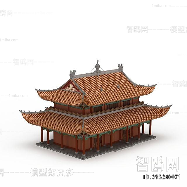 New Chinese Style Religious Architecture