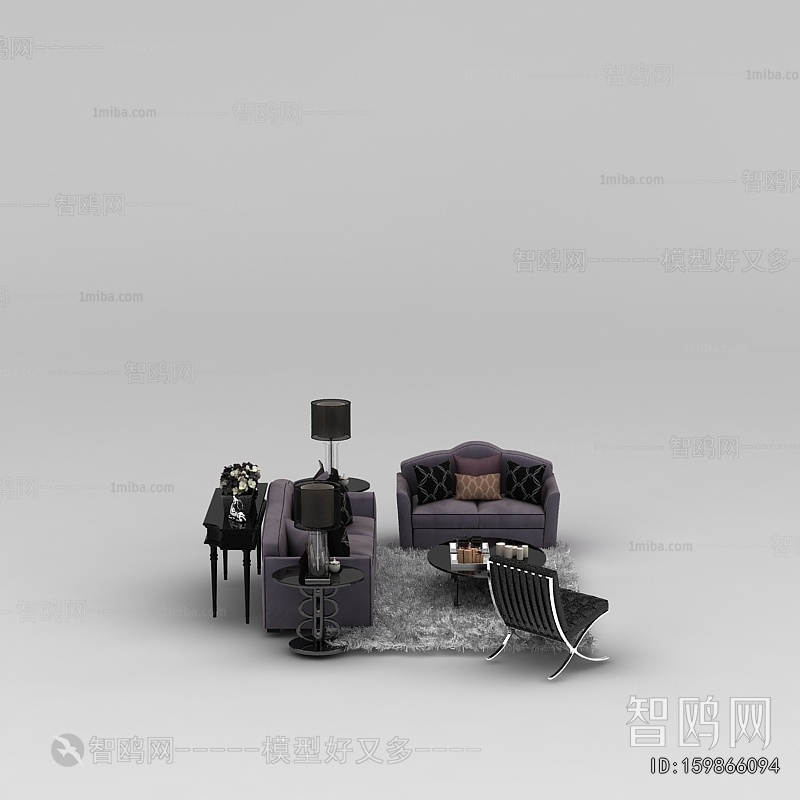 European Style Sofa Combination