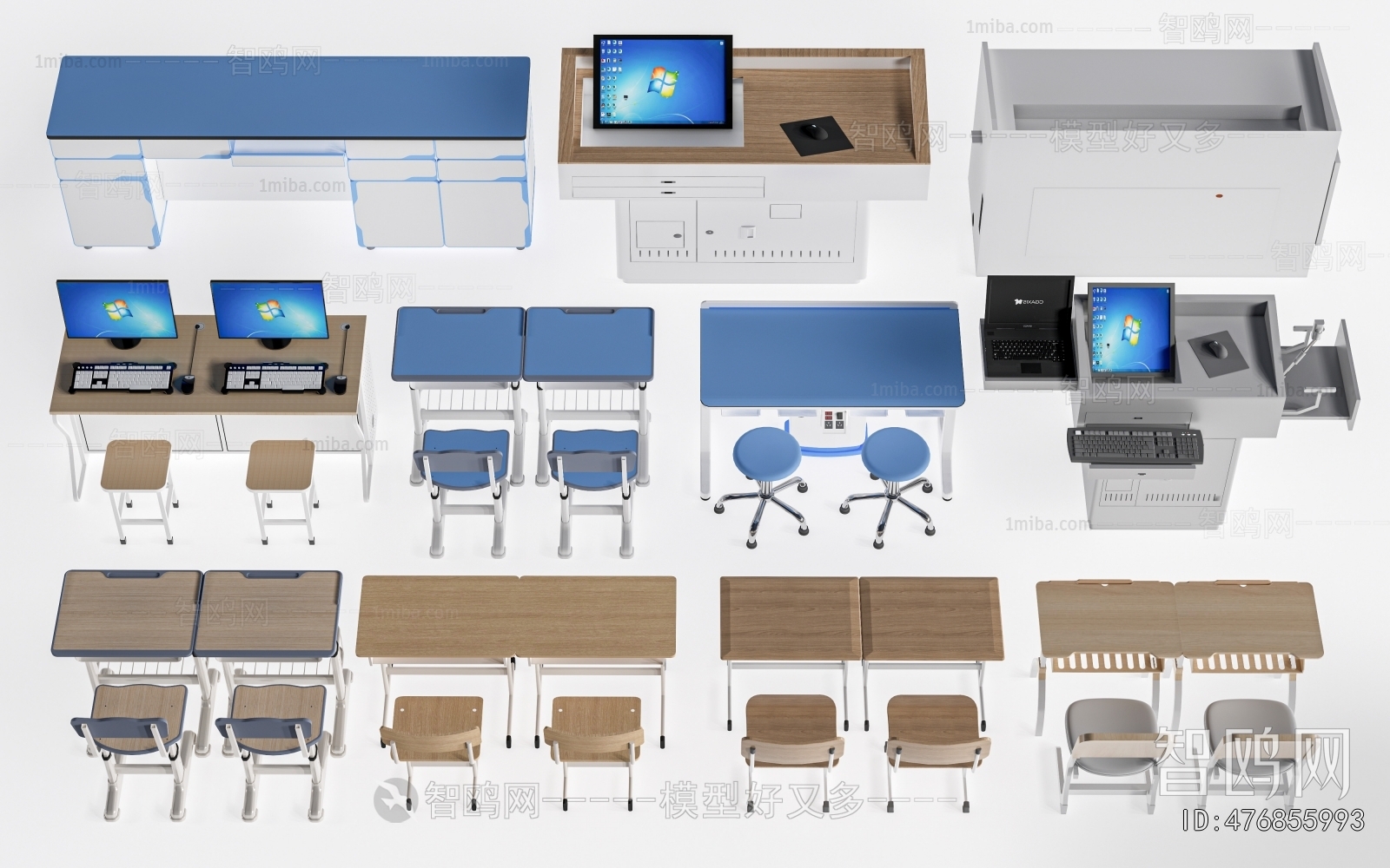 Modern Computer Desk And Chair