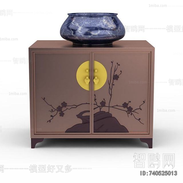 New Chinese Style Bathroom Cabinet