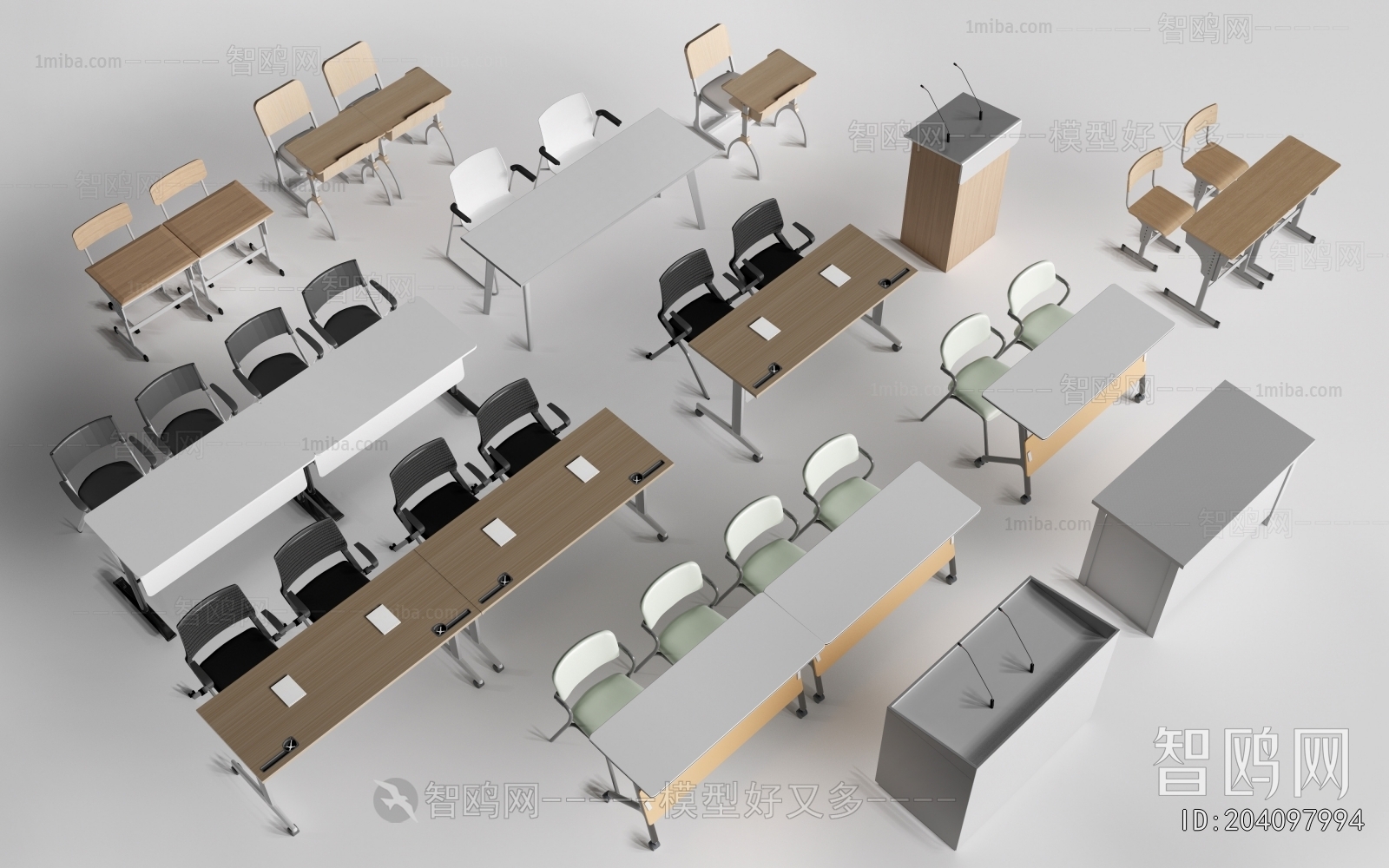 Modern Office Desk And Chair