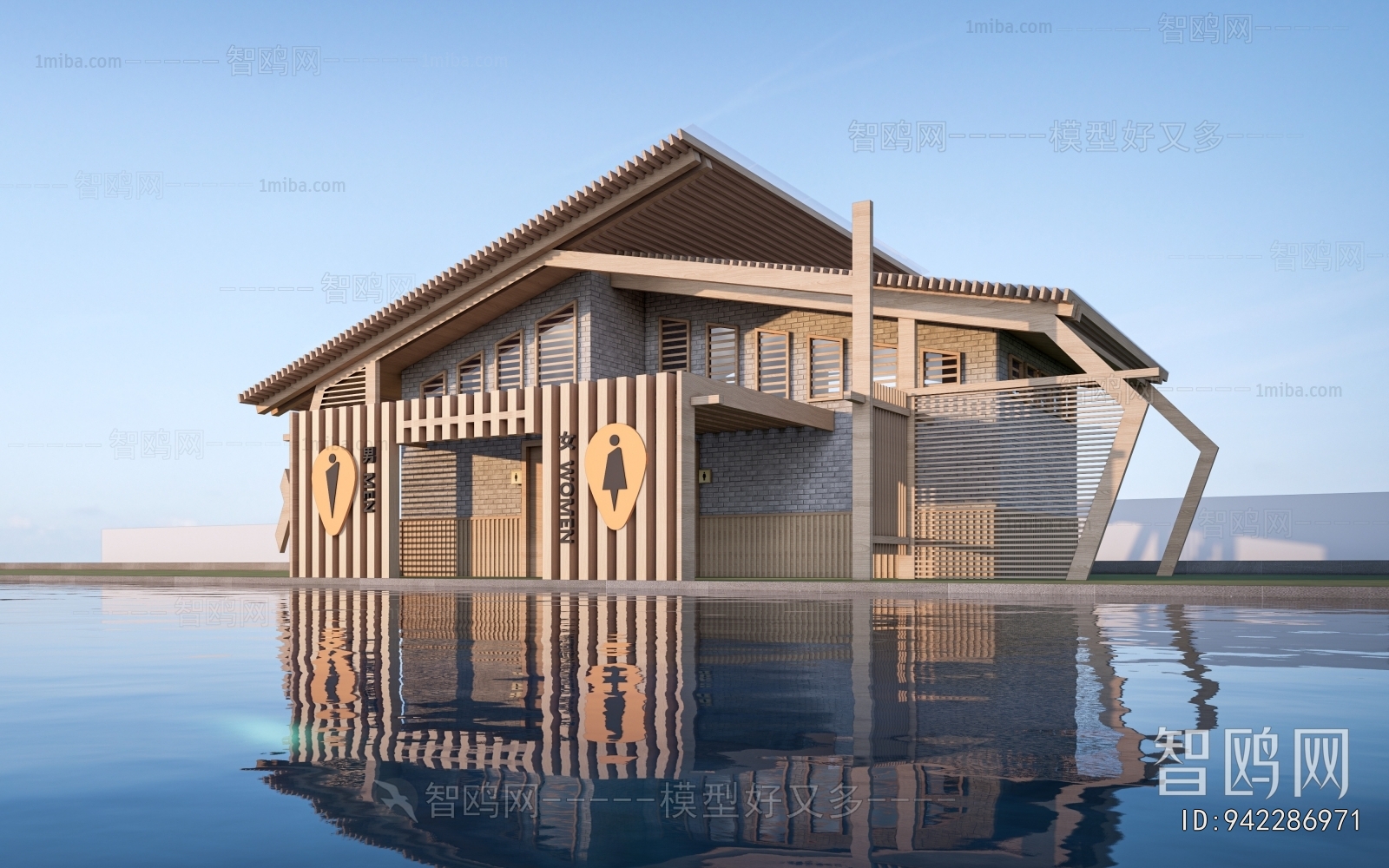 New Chinese Style Public Building