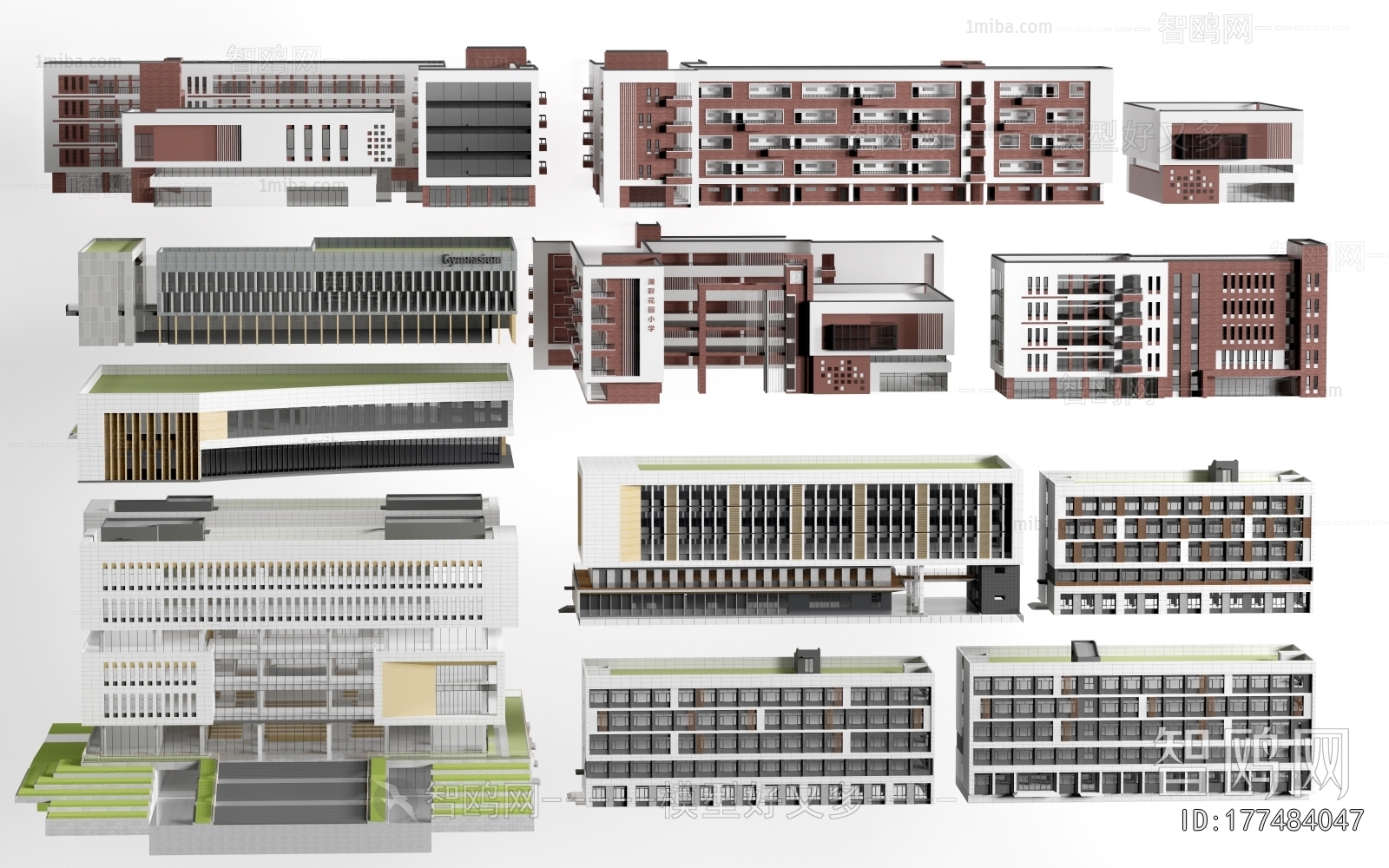 Modern School Building