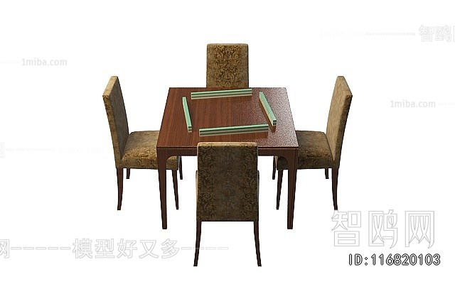 Modern Mahjong Tables And Chairs
