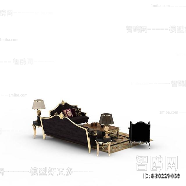 European Style Sofa Combination