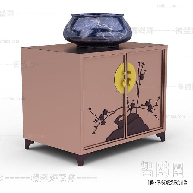 New Chinese Style Bathroom Cabinet