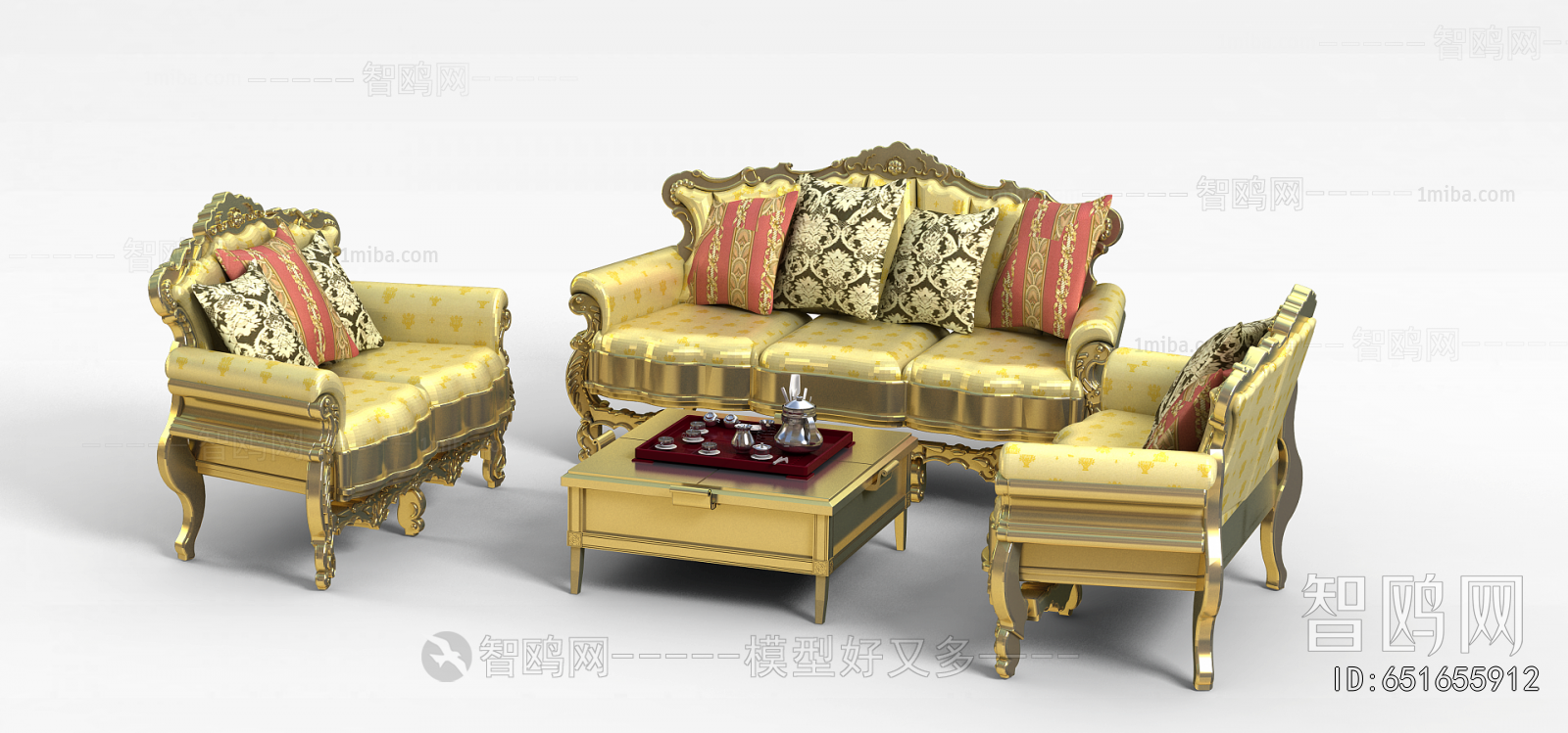 European Style Sofa Combination
