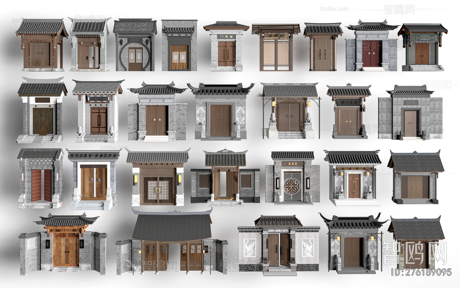 New Chinese Style Facade Element
