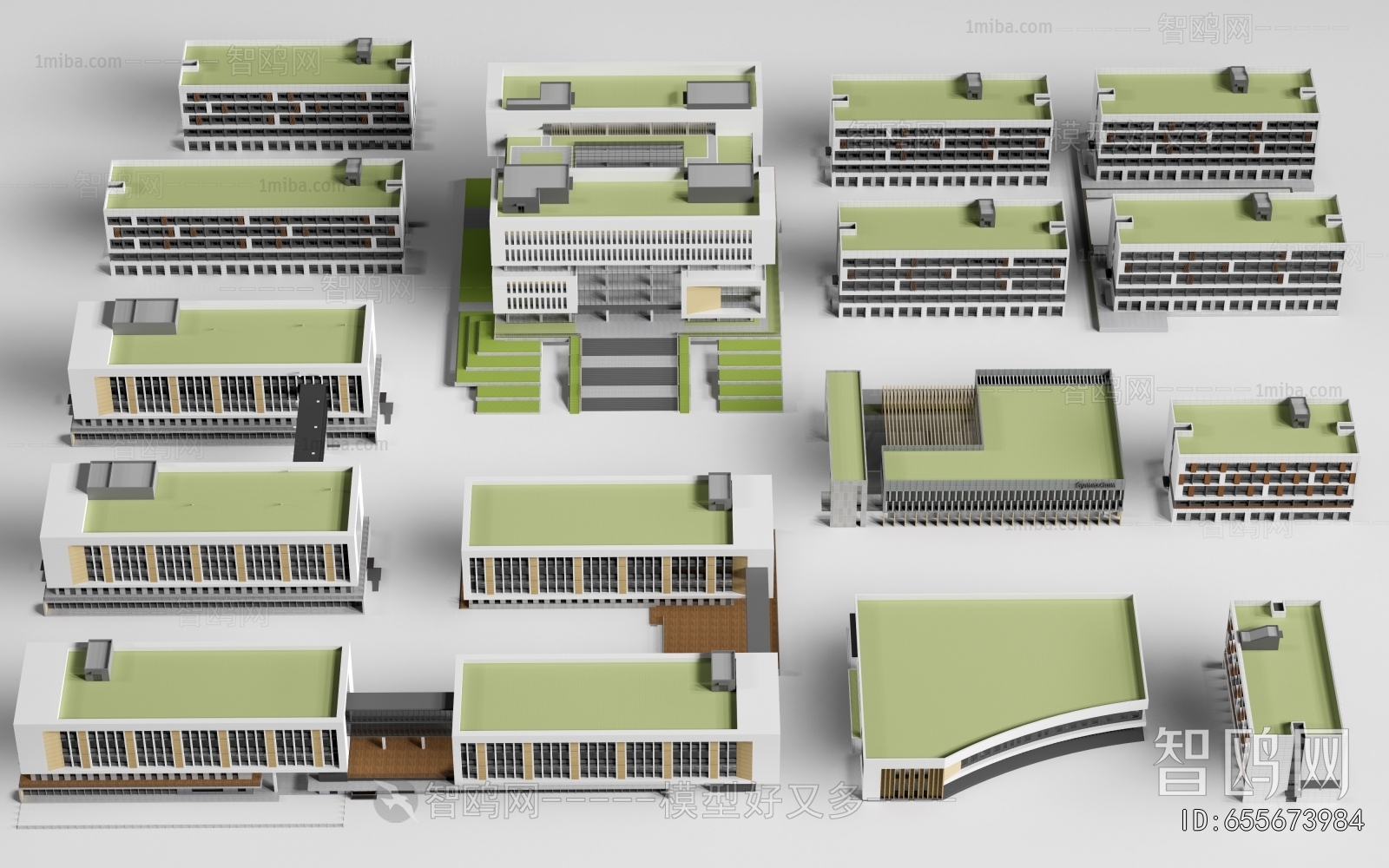 Modern School Building