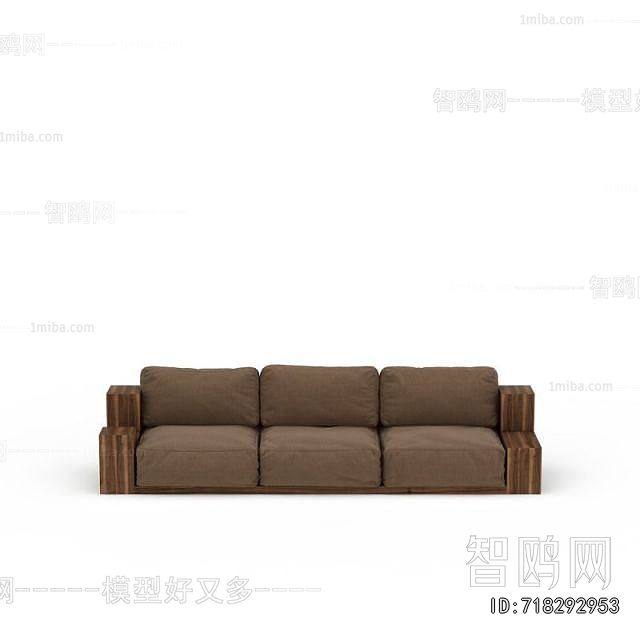 Modern Three-seat Sofa