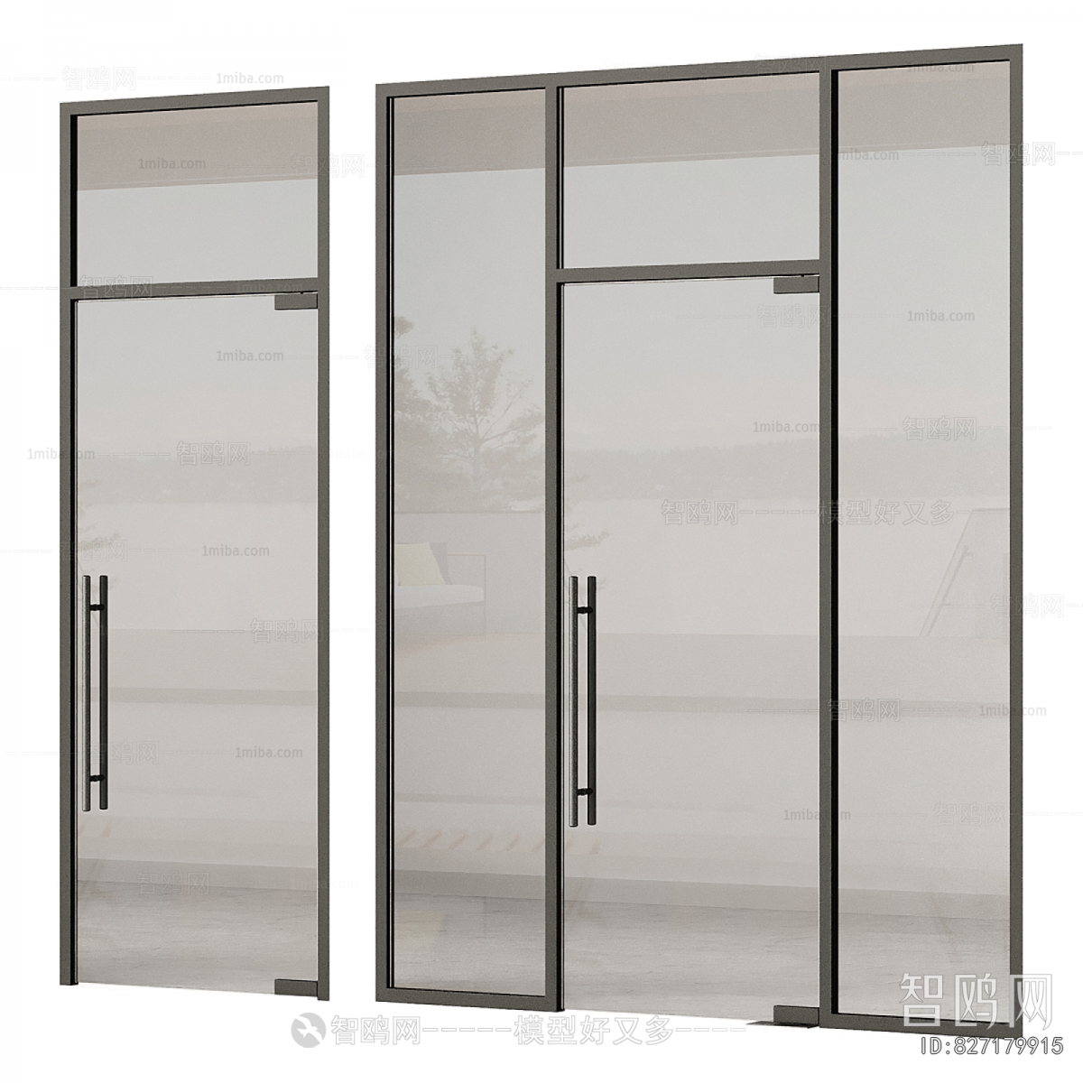 Modern Double Door