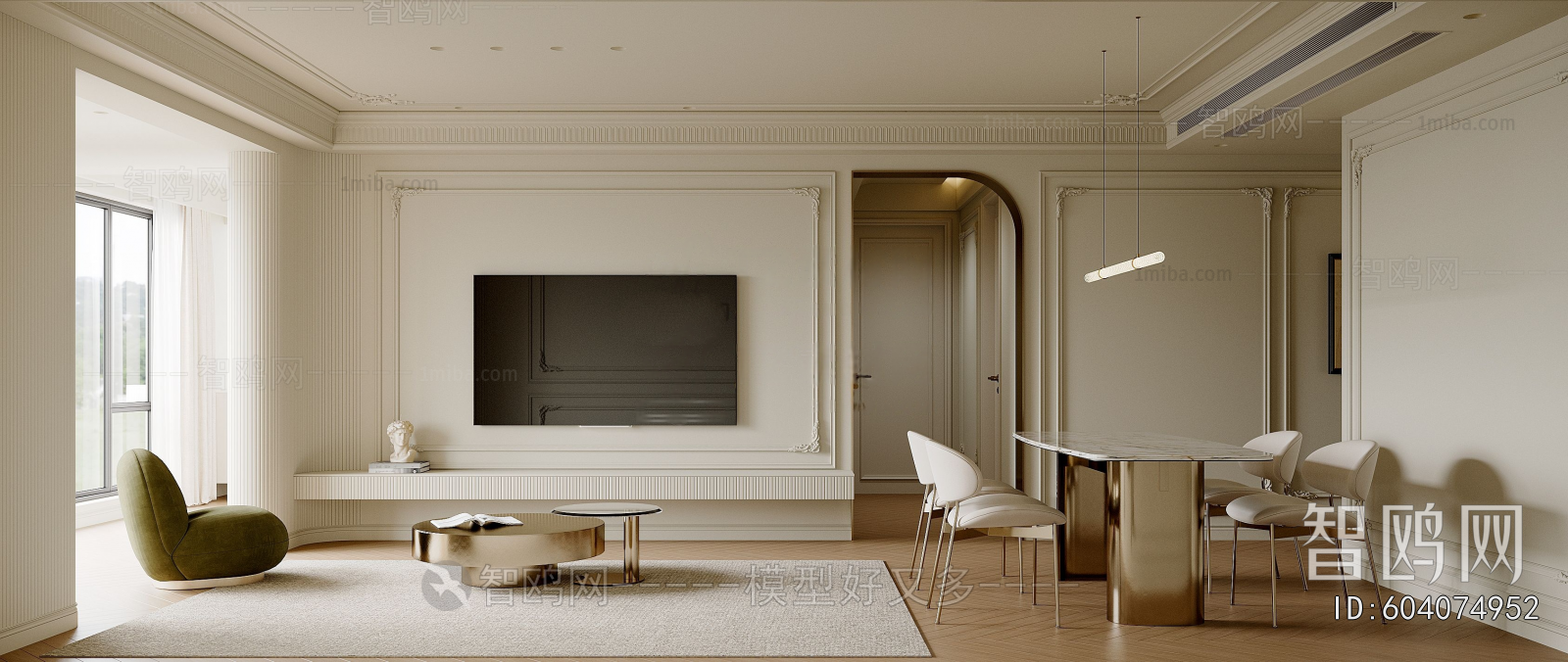 French Style A Living Room