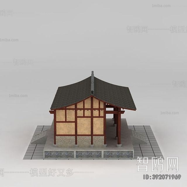New Chinese Style Building Appearance