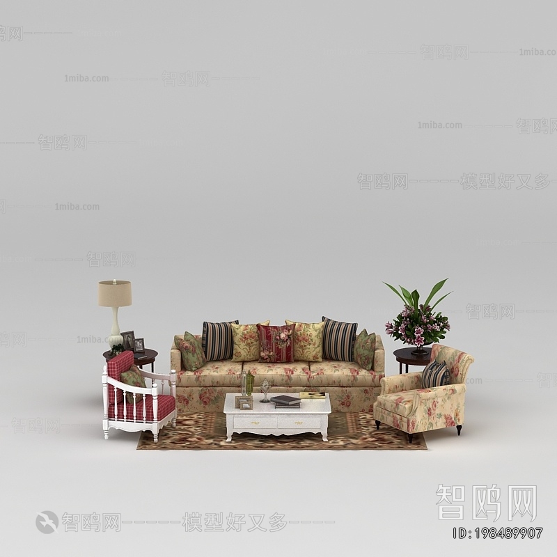 Idyllic Style Sofa Combination