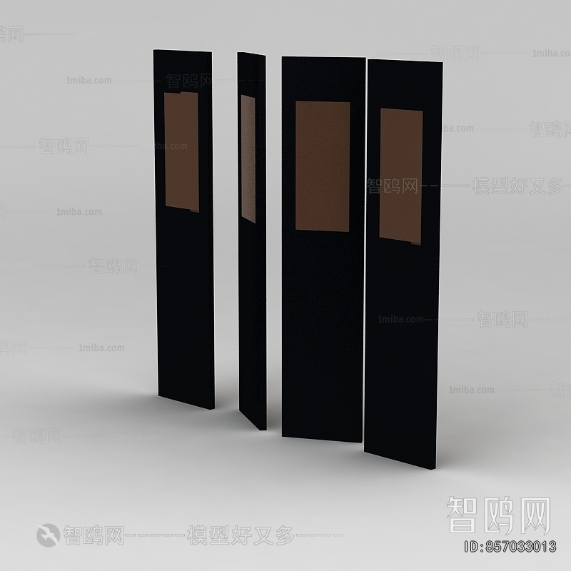 Chinese Style Wooden Screen Partition