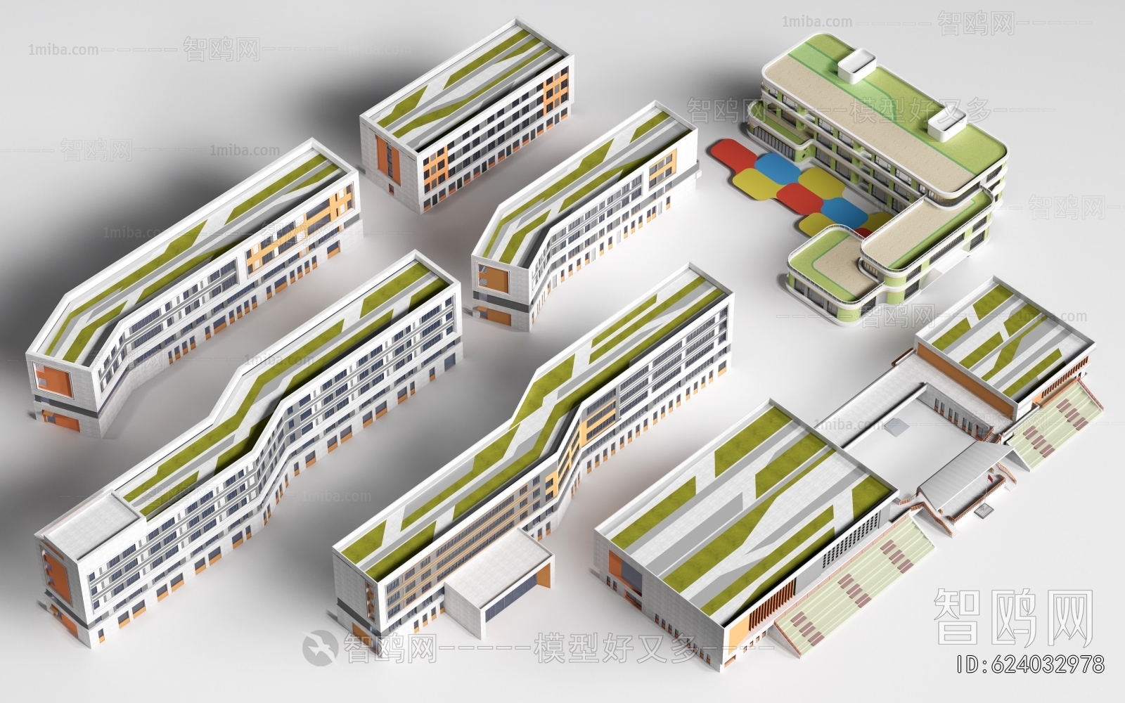 Modern School Building